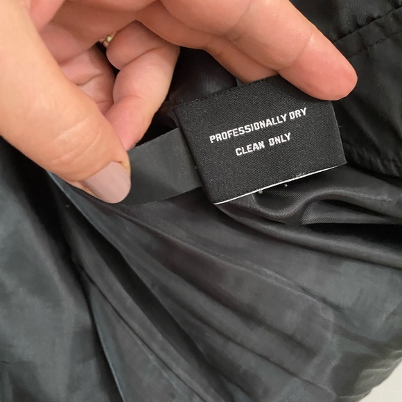 Guess Down Puffer Jacket Full Zip Down Feathers Black Women Small Winter - Picture 12 of 16